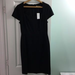 Banana Republic black Sloan Sheath Dress. NWT